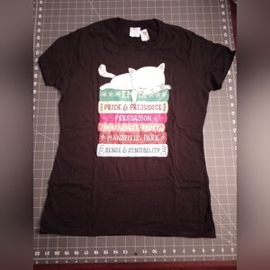 Jane Austen book tshirt